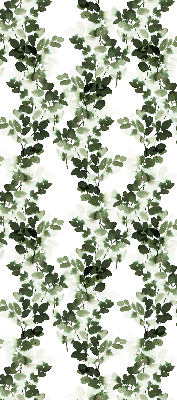 Blackout roller blind for window Leaves