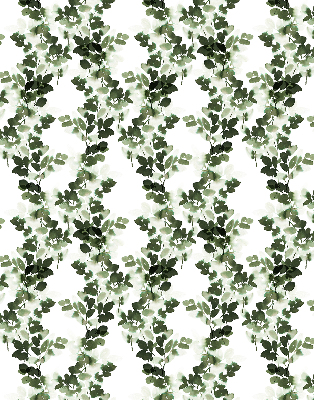 Blackout roller blind for window Leaves