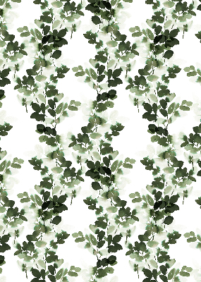 Blackout roller blind for window Leaves
