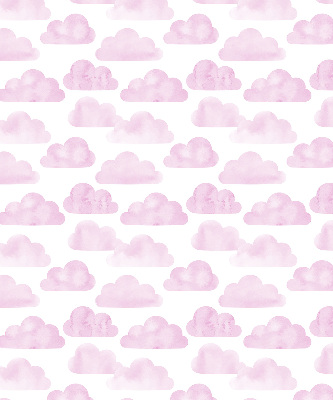 Fabric roller blind for window Pink clouds