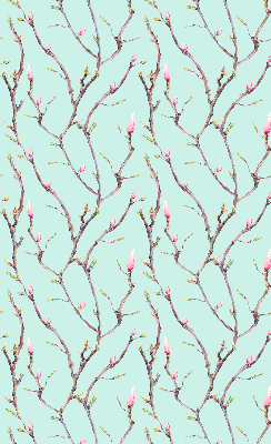 Fabric roller blind for window Twigs