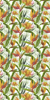 Blackout roller blind Exotic plants