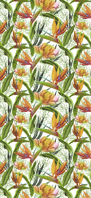 Blackout roller blind Exotic plants
