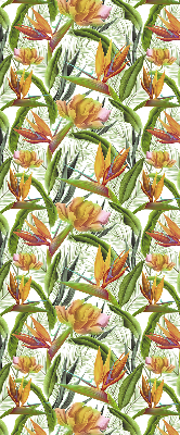 Blackout roller blind Exotic plants