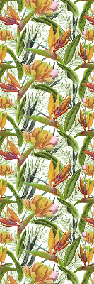 Blackout roller blind Exotic plants