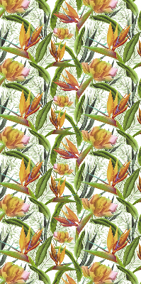 Blackout roller blind Exotic plants