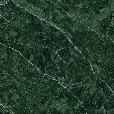 Fabric roller blind for window Green marble