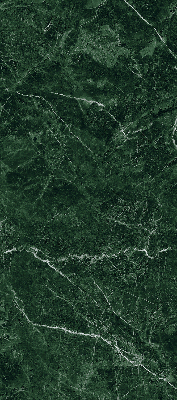 Fabric roller blind for window Green marble