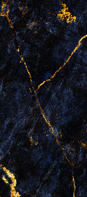 Blackout roller blind Navy blue marble