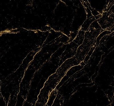 Fabric roller blind for window Black marble