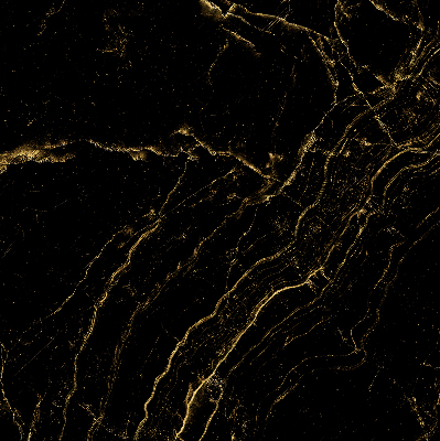 Fabric roller blind for window Black marble