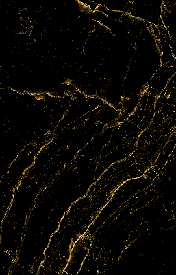 Fabric roller blind for window Black marble