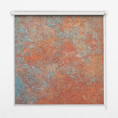 Blackout roller blind Orange sheet metal