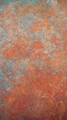 Blackout roller blind Orange sheet metal