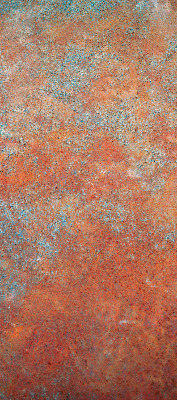 Blackout roller blind Orange sheet metal