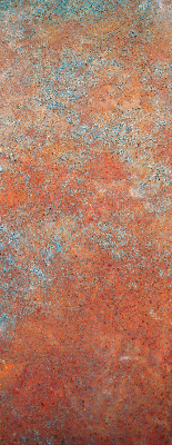 Blackout roller blind Orange sheet metal
