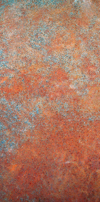 Blackout roller blind Orange sheet metal