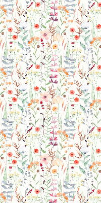 Blackout roller blind Colorful flowers