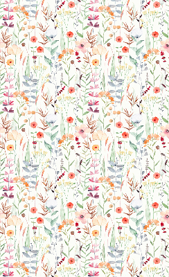 Blackout roller blind Colorful flowers