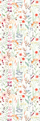 Blackout roller blind Colorful flowers