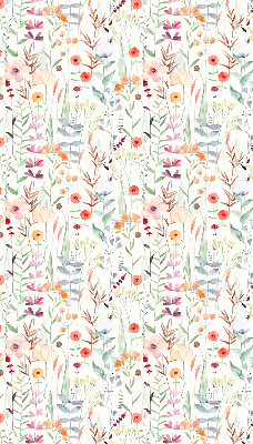 Blackout roller blind Colorful flowers