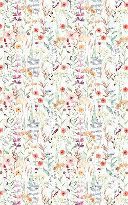 Blackout roller blind Colorful flowers
