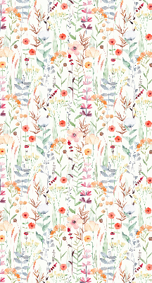 Blackout roller blind Colorful flowers