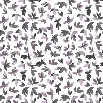 Blackout roller blind Dark pink leaves