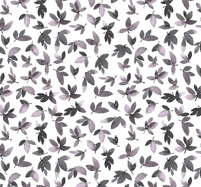Blackout roller blind Dark pink leaves