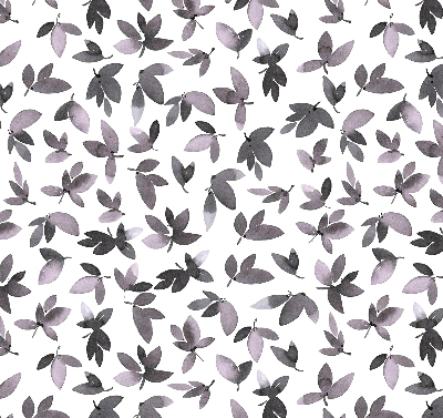 Blackout roller blind Dark pink leaves