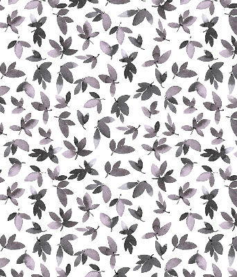 Blackout roller blind Dark pink leaves
