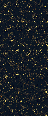 Blackout roller blind for window Moon and stars