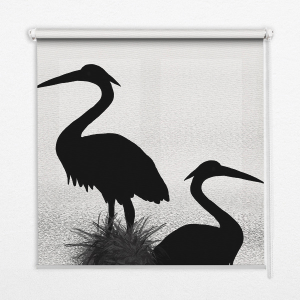 Blackout roller blind Herons
