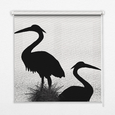 Blackout roller blind Herons