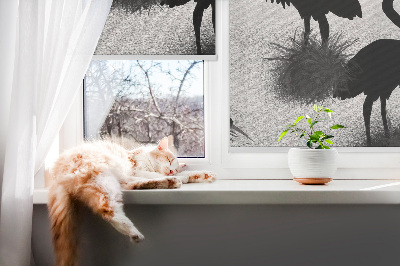 Blackout roller blind Herons