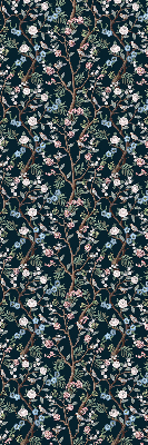 Blackout roller blind Flower vines