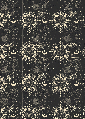 Fabric roller blind for window Cosmos