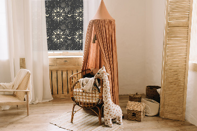 Fabric roller blind for window Cosmos