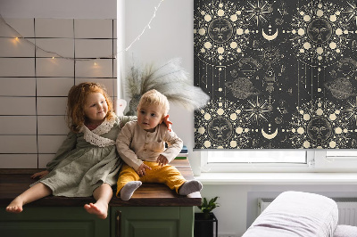 Fabric roller blind for window Cosmos