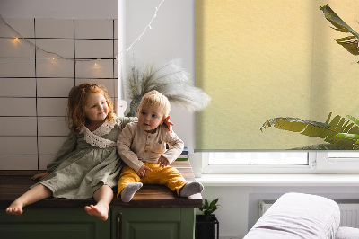 Blackout roller blind for window Plant frame