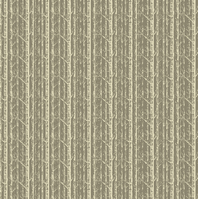 Fabric roller blind for window Tree trunks