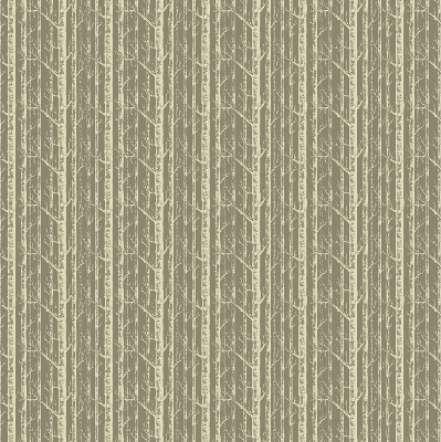 Fabric roller blind for window Tree trunks