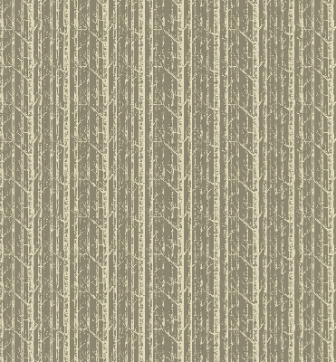 Fabric roller blind for window Tree trunks