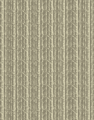 Fabric roller blind for window Tree trunks