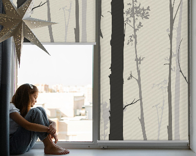 Blackout roller blind Trees