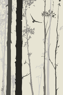 Blackout roller blind Trees