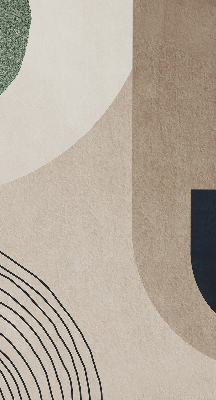 Blackout roller blind for window Abstraction