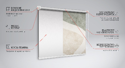 Blackout roller blind Abstraction