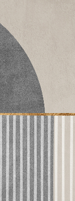 Fabric roller blind for window Random figures