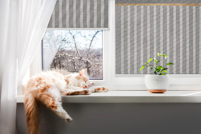 Fabric roller blind for window Random figures